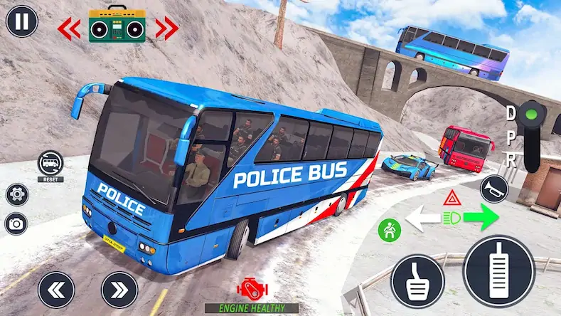 Скачать Полицейский автобус Взломанная [MOD Unlocked] APK на Андроид