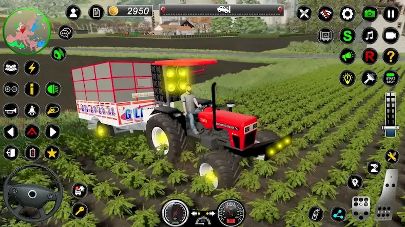 Скачать Indian Tractor Wala Game Взломанная [MOD Много монет] APK на Андроид