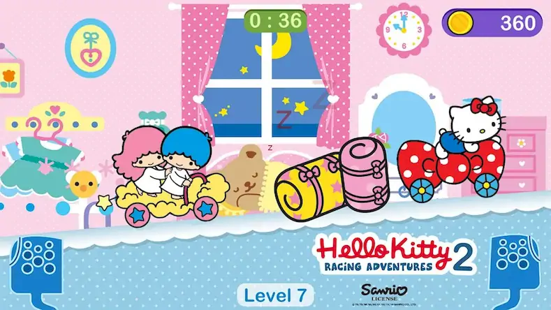 Скачать Игры Hello Kitty - машина игра Взломанная [MOD Много денег] APK на Андроид