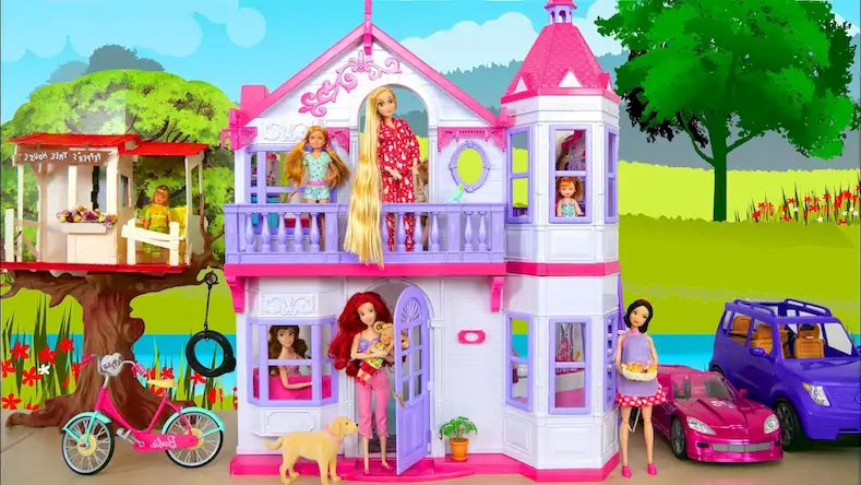 Скачать Doll House Design: Girl Games Взломанная [MOD Unlocked] APK на Андроид