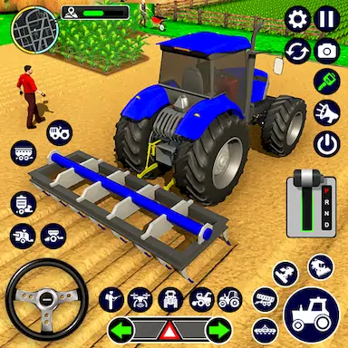 Скачать Real Tractor Driving Simulator Взломанная [MOD Много денег] APK на Андроид