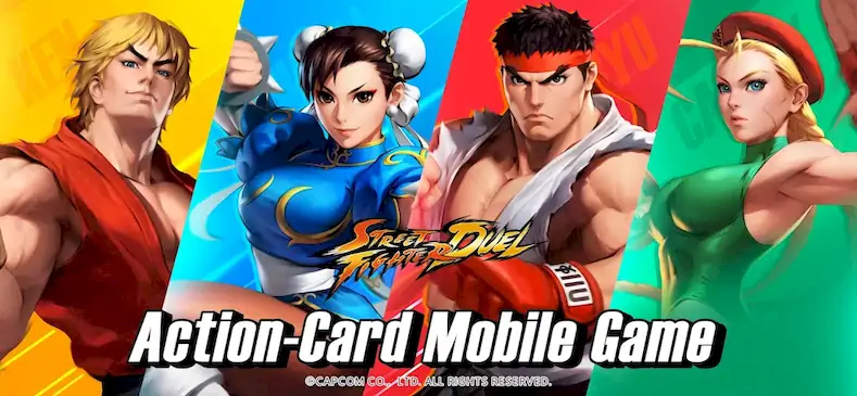 Скачать Street Fighter: Duel Взломанная [MOD Бесконечные деньги] APK на Андроид