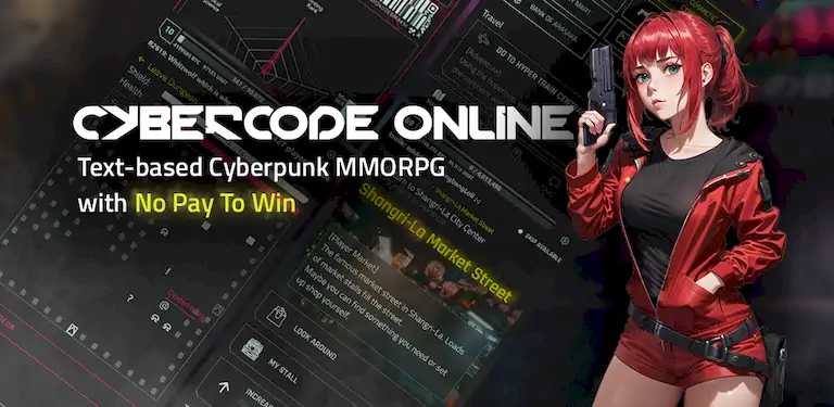 Скачать CyberCode Online -Text MMORPG Взломанная [MOD Бесконечные монеты] APK на Андроид