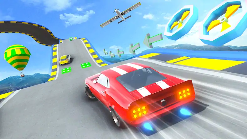 Скачать Ramp Car Games: GT Car Stunts Взломанная [MOD Много монет] APK на Андроид