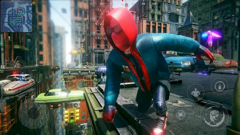 Скачать Super city Hero:Spider Game Взломанная [MOD Много монет] APK на Андроид