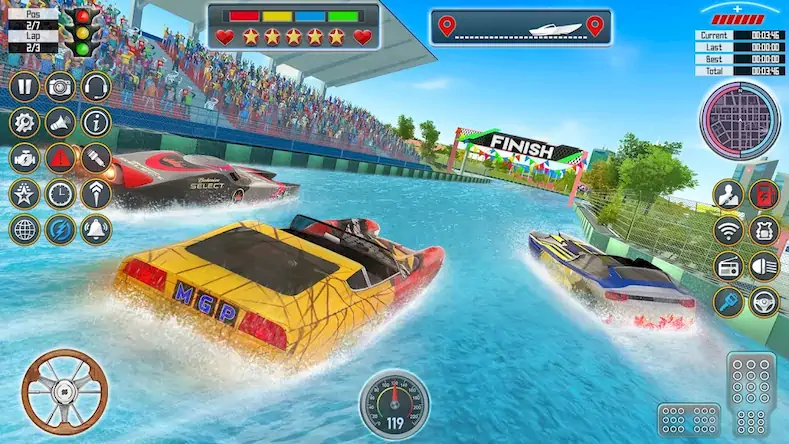 Скачать гонки на лодках: лодочные игры Взломанная [MOD Unlocked] APK на Андроид