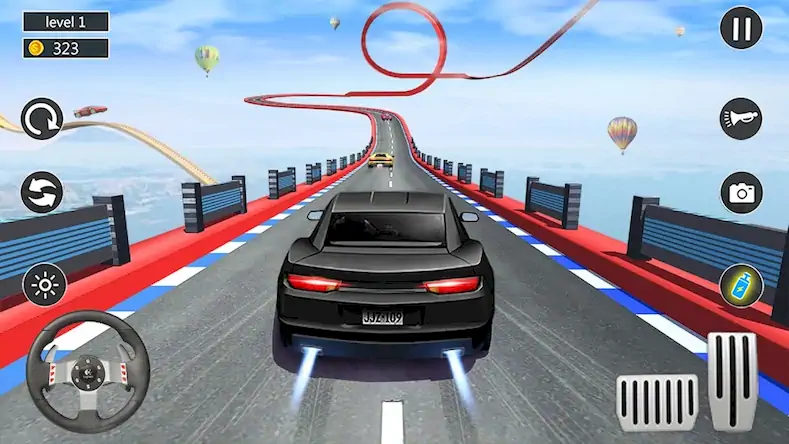 Скачать Car Games 3D - GT Car Stunts Взломанная [MOD Всё открыто] APK на Андроид
