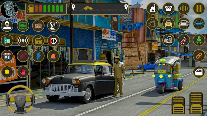 Скачать Indian Taxi Simulator car Game Взломанная [MOD Бесконечные монеты] APK на Андроид