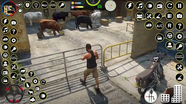 Скачать Animal Transport: Truck Games Взломанная [MOD Бесконечные деньги] APK на Андроид