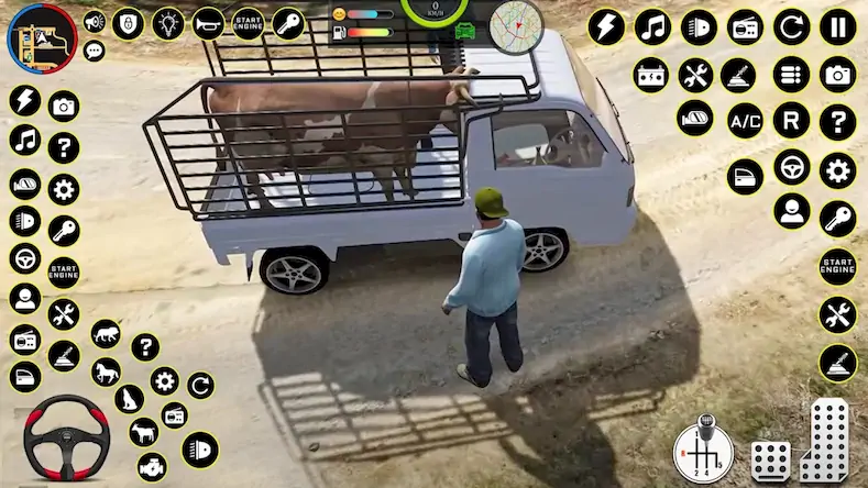Скачать Animal Transport: Truck Games Взломанная [MOD Бесконечные деньги] APK на Андроид