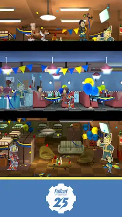 Скачать Fallout Shelter Взломанная [MOD Много монет] APK на Андроид