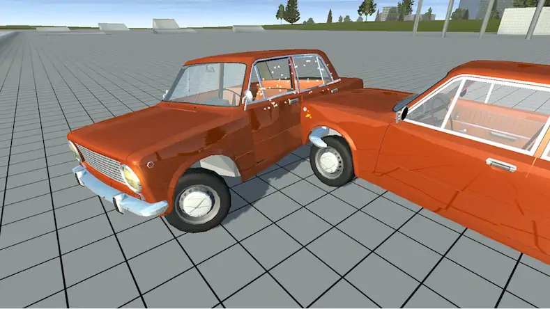 Скачать Simple Car Crash Physics Sim Взломанная [MOD Unlocked] APK на Андроид