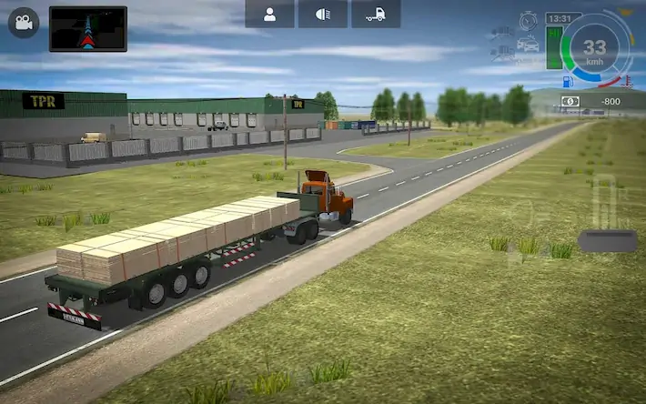 Скачать Grand Truck Simulator 2 Взломанная [MOD Бесконечные монеты] APK на Андроид