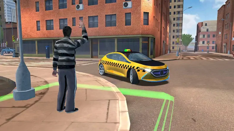 Скачать Taxi Sim 2020 Взломанная [MOD Бесконечные монеты] APK на Андроид