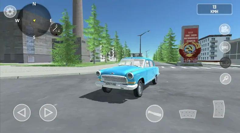 Скачать SovietCar: Simulator Взломанная [MOD Unlocked] APK на Андроид
