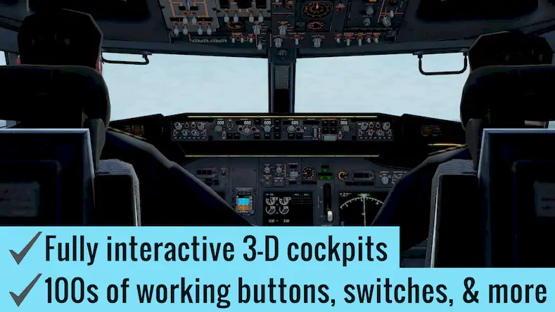 Скачать X-Plane Flight Simulator Взломанная [MOD Всё открыто] APK на Андроид