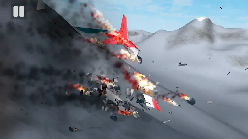 Скачать Plane Crash: Flight Simulator Взломанная [MOD Много денег] APK на Андроид