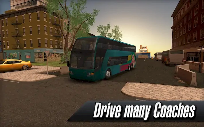 Скачать Coach Bus Simulator Взломанная [MOD Бесконечные монеты] APK на Андроид
