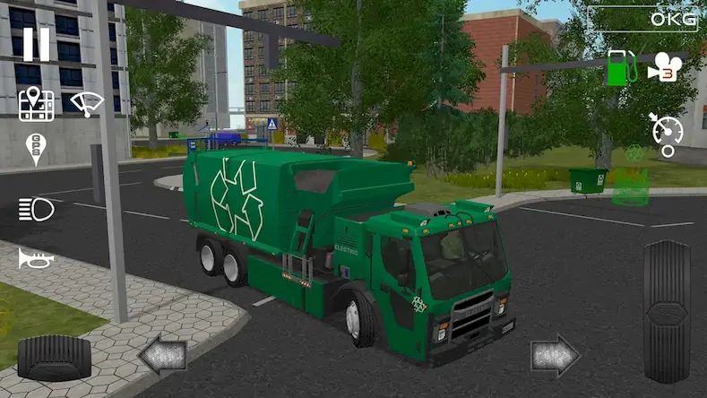Скачать Trash Truck Simulator Взломанная [MOD Бесконечные деньги] APK на Андроид