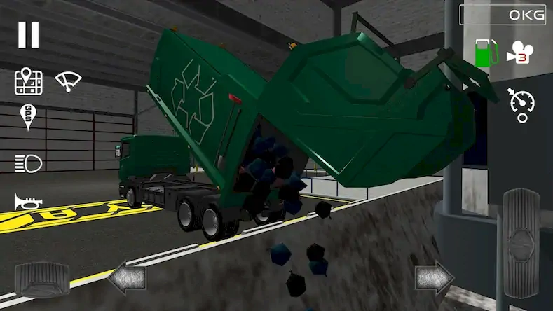 Скачать Trash Truck Simulator Взломанная [MOD Бесконечные деньги] APK на Андроид