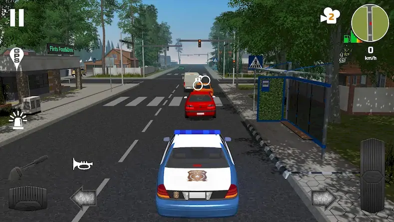 Скачать Police Patrol Simulator Взломанная [MOD Всё открыто] APK на Андроид