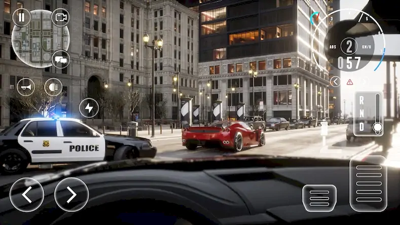 Скачать Police Car Simulator 2023 Взломанная [MOD Много денег] APK на Андроид