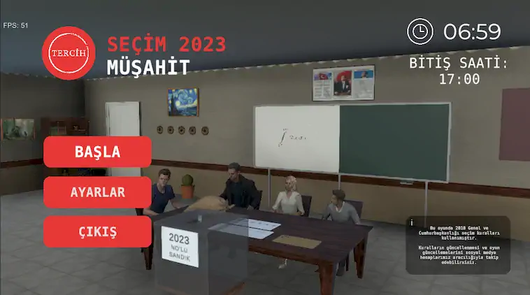 Скачать Seçim 2023 Müşahit oyunu Взломанная [MOD Unlocked] APK на Андроид