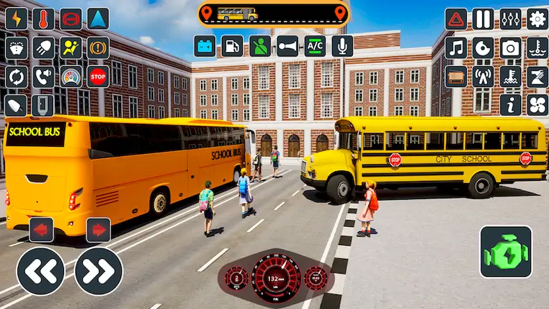 Скачать School Bus Simulator Bus Game Взломанная [MOD Unlocked] APK на Андроид