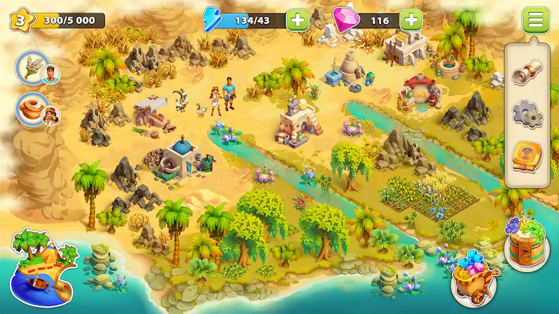 Скачать Nile Valley: Farm Adventure Взломанная [MOD Unlocked] APK на Андроид