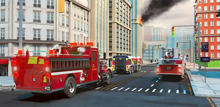 Скачать Real Firefighter 3D Simulator Взломанная [MOD Unlocked] APK на Андроид