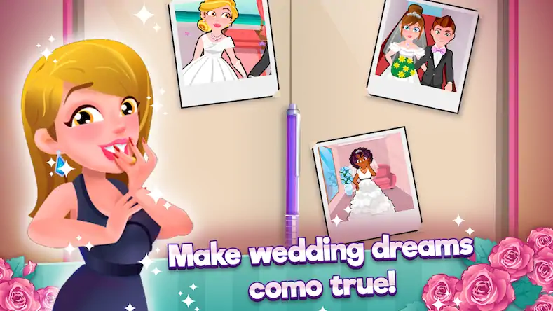 Скачать Ellie's Wedding: Dress Shop Взломанная [MOD Много монет] APK на Андроид