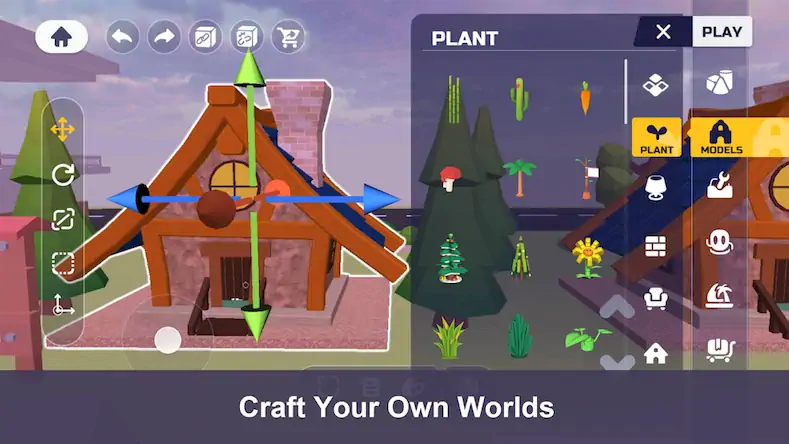 Скачать Uni - Craft your world Взломанная [MOD Бесконечные деньги] APK на Андроид