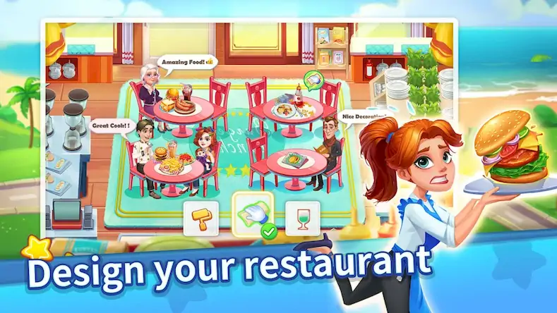 Скачать Cooking Master - Ресторан игра Взломанная [MOD Всё открыто] APK на Андроид