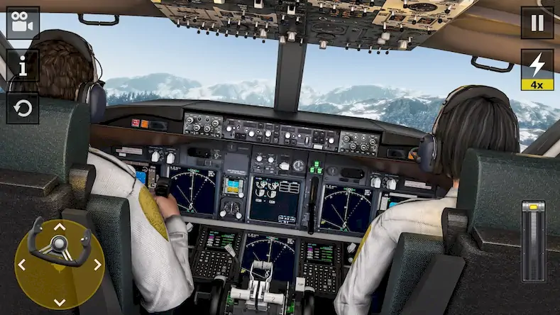 Скачать Flight Simulator - Plane Games Взломанная [MOD Бесконечные деньги] APK на Андроид