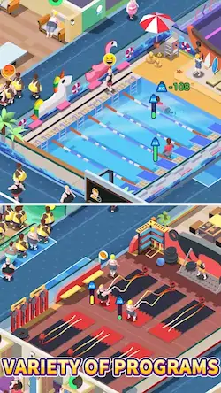 Скачать Fitness Club Tycoon Взломанная [MOD Unlocked] APK на Андроид