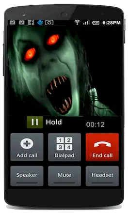 Скачать Ghost Call (Prank) Взломанная [MOD Много денег] APK на Андроид
