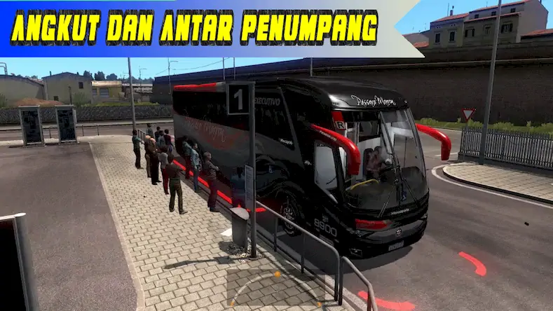 Скачать Bus Telolet Basuri Nusantara Взломанная [MOD Бесконечные деньги] APK на Андроид