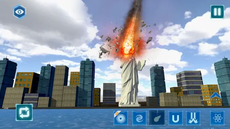 Скачать City Smash: Destroy the City Взломанная [MOD Много денег] APK на Андроид