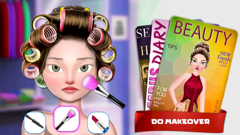 Скачать макияж игра : игры-одевалки Взломанная [MOD Бесконечные деньги] APK на Андроид