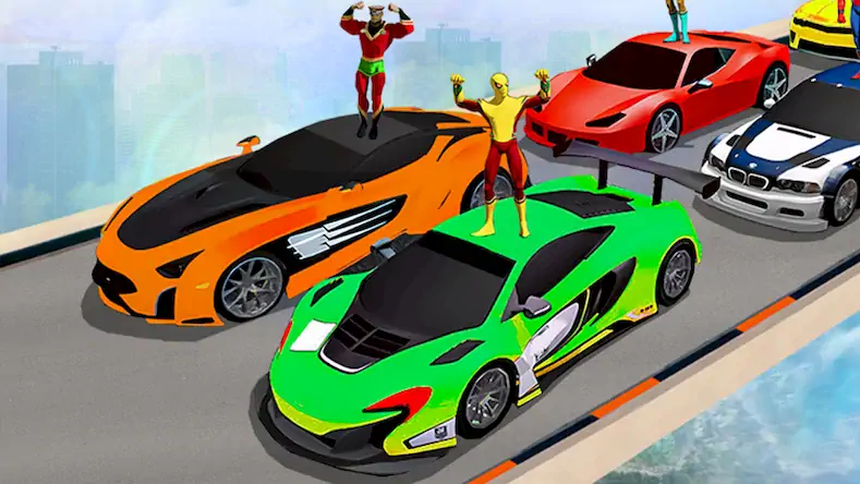 Скачать Stunts Car Game: GT Car Racing Взломанная [MOD Unlocked] APK на Андроид