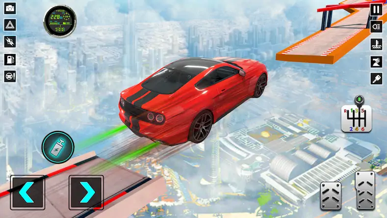 Скачать Stunts Car Game: GT Car Racing Взломанная [MOD Unlocked] APK на Андроид