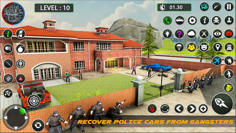 Скачать Полицейские игры Взломанная [MOD Всё открыто] APK на Андроид