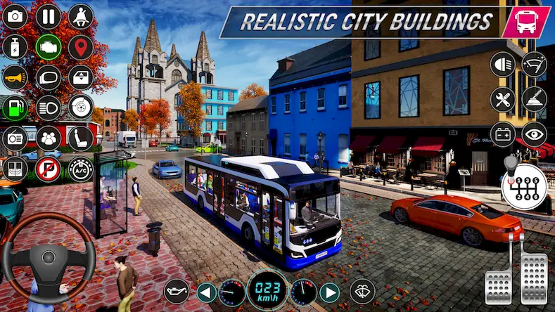 Скачать City Bus Simulator: Bus Games Взломанная [MOD Много монет] APK на Андроид