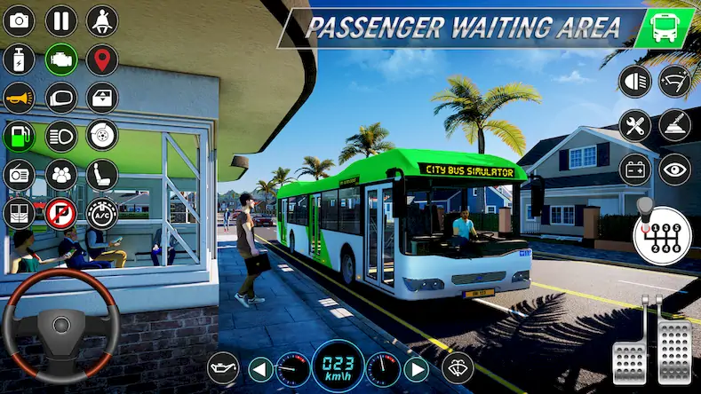Скачать City Bus Simulator: Bus Games Взломанная [MOD Много монет] APK на Андроид
