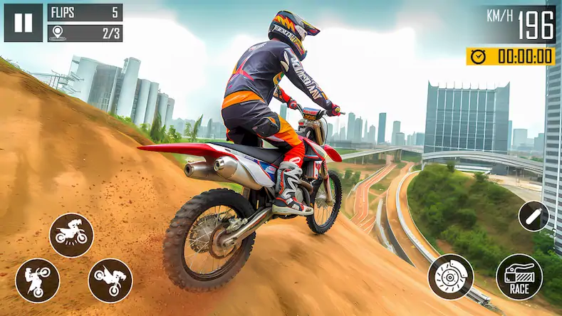 Скачать Ultimate Bike Stunt: Bike Game Взломанная [MOD Всё открыто] APK на Андроид