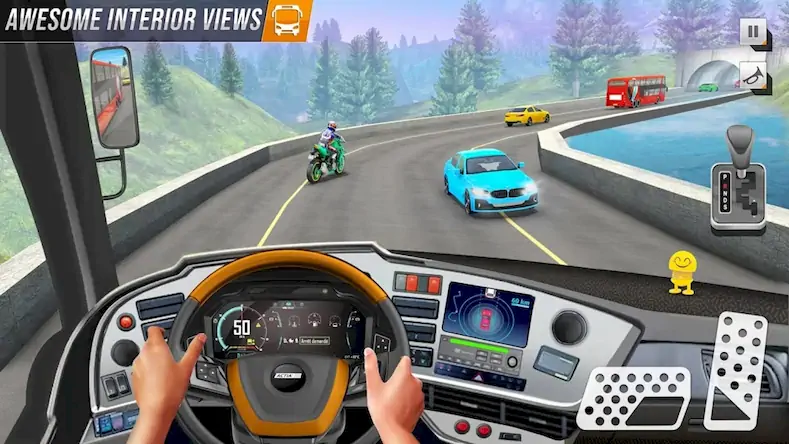 Скачать Real Bus Simulator: Bus Games Взломанная [MOD Всё открыто] APK на Андроид