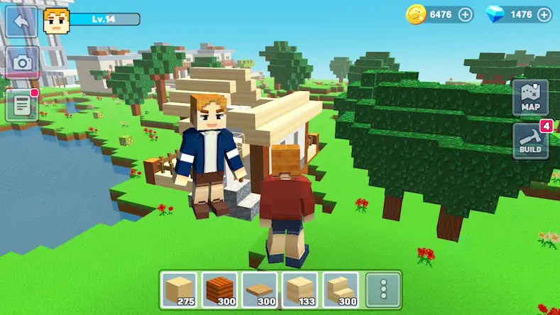 Скачать MiniCraft: Blocky Craft 2023 Взломанная [MOD Много монет] APK на Андроид