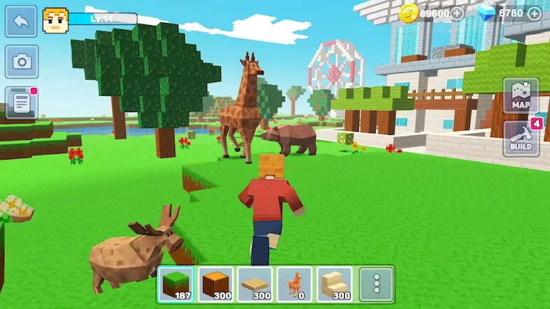 Скачать MiniCraft: Blocky Craft 2023 Взломанная [MOD Много монет] APK на Андроид