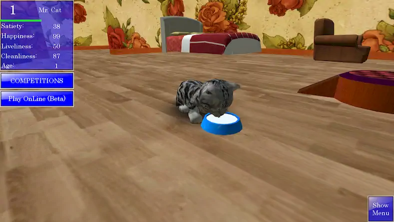 Скачать Cute Pocket Cat 3D Взломанная [MOD Unlocked] APK на Андроид