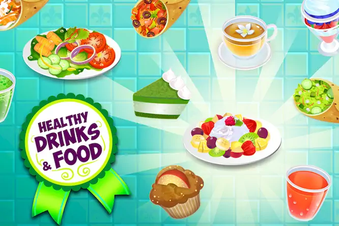 Скачать My Salad Bar: Veggie Food Game Взломанная [MOD Много денег] APK на Андроид